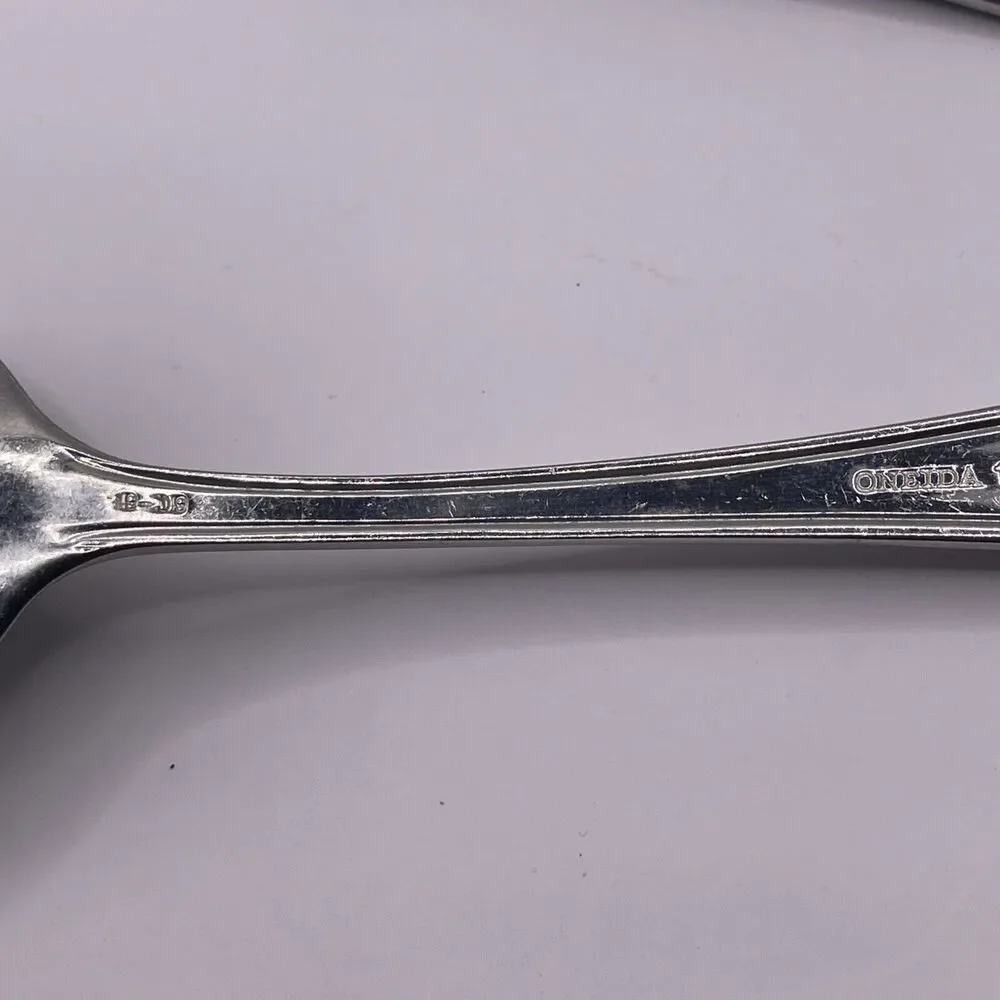 Oneida NEW RIM Stainless 18/10 Glossy Outline Flatware Replacement 3 PIECE READ
